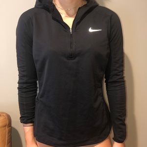 nike quarter zip hoodie dri-fit